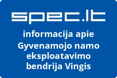 Gyvenamojo namo eksploatavimo bendrija Vingis