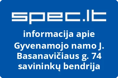 Gyvenamojo namo J. Basanavičiaus g. 74 savininkų bendrija