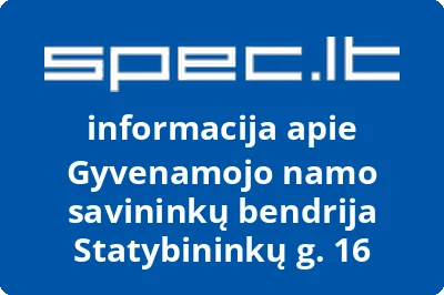 Gyvenamojo namo savininkų bendrija Statybininkų g. 16