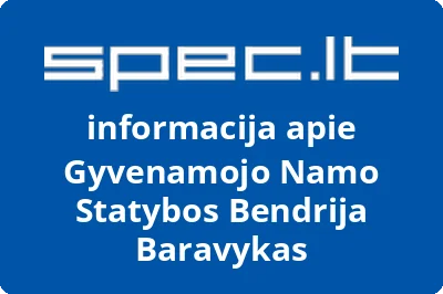 Gyvenamojo Namo Statybos Bendrija Baravykas