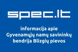 Gyvenamųjų namų savininkų bendrija Blizgių pievos