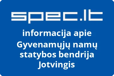 Gyvenamųjų namų statybos bendrija Jotvingis