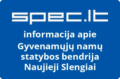 Gyvenamųjų namų statybos bendrija Naujieji Slengiai