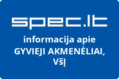 Gyvieji akmenėliai, VŠĮ
