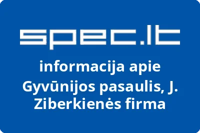 Gyvūnijos pasaulis, J. Ziberkienės firma