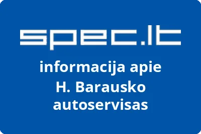 H. Barausko autoservisas