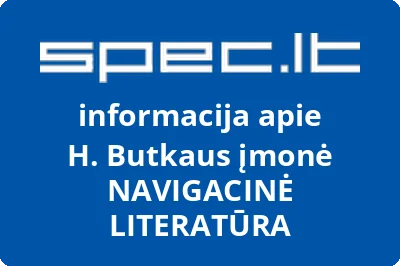 H. Butkaus įmonė NAVIGACINĖ LITERATŪRA