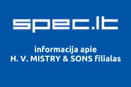 H. V. MISTRY & SONS filialas iliustracija