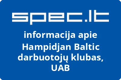 Hampidjan Baltic darbuotojų klubas, UAB