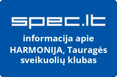 Tauragės sveikuolių klubas Harmonija