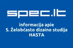 S. Želobčasto dizaino studija HASTA iliustracija