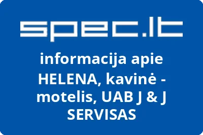 HELENA, kavinė - motelis, UAB J & J SERVISAS
