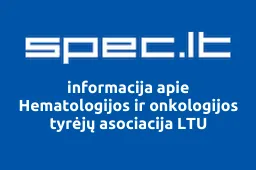 Hematologijos ir onkologijos tyrėjų asociacija LTU | spec.lt