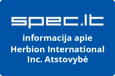 Herbion International Inc. Atstovybė