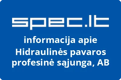 Hidraulinės pavaros profesinė sąjunga, AB