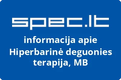 Hiperbarinė deguonies terapija, MB