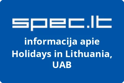 Holidays in Lithuania, UAB