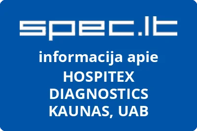 HOSPITEX DIAGNOSTICS KAUNAS, UAB