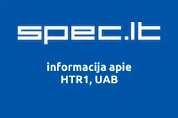 HTR1, UAB | spec.lt