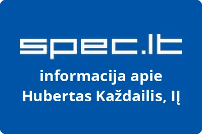 Hubertas Každailis, IĮ