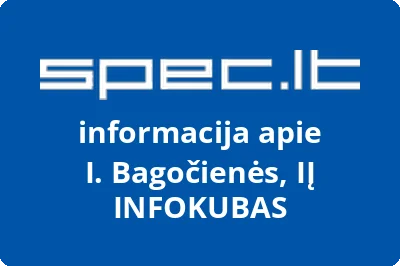 I. Bagočienės, IĮ INFOKUBAS