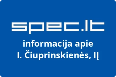 I. Čiuprinskienės, IĮ