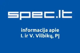 I. ir V. Vilbikų, PĮ | spec.lt