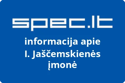 I. Jaščemskienės įmonė