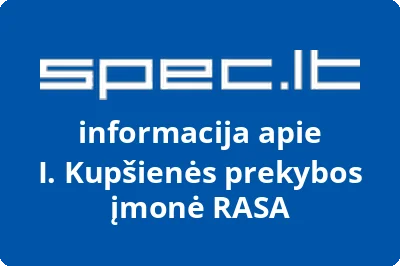 I. Kupšienės prekybos įmonė RASA
