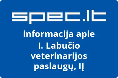 I. Labučio veterinarijos paslaugų, IĮ