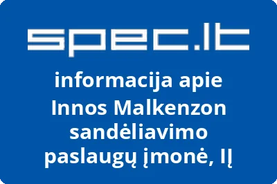 Innos Malkenzon sandėliavimo paslaugų įmonė, IĮ