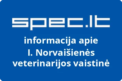 I. Norvaišienės veterinarijos vaistinė