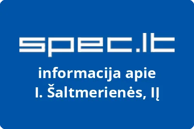 I. Šaltmerienės, IĮ