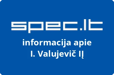 I. Valujevič, IĮ
