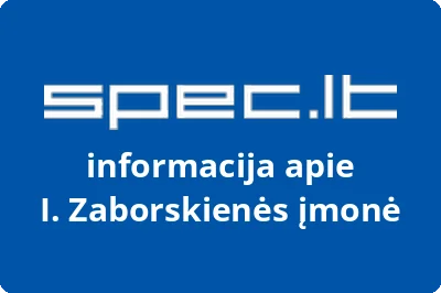 I. Zaborskienės įmonė