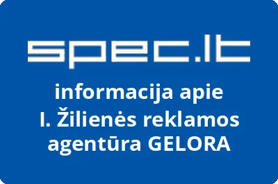 I. Žilienės reklamos agentūra GELORA