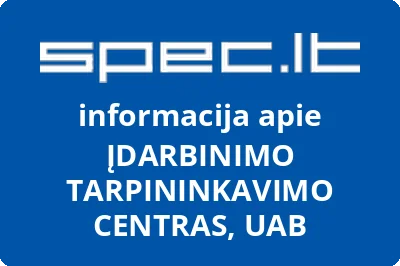 Įdarbinimo tarpininkavimo centras, UAB