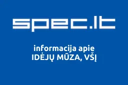 IDĖJŲ MŪZA, VŠĮ | spec.lt
