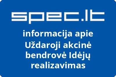 Idėjų realizavimas, UAB