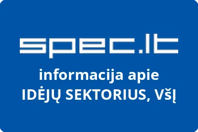 Idėjų sektorius, VŠĮ