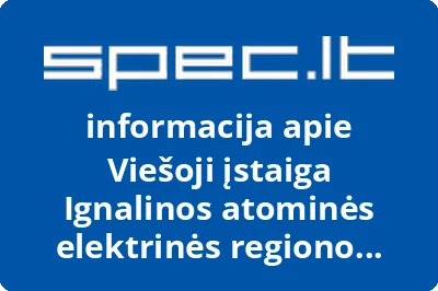 Ignalinos atominės elektrinės regiono plėtros agentūra, VŠĮ