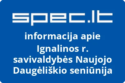 Ignalinos r. savivaldybės Naujojo Daugėliškio seniūnija