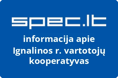 Ignalinos rajono Ignalinos miesto vartotojų kooperatyvas