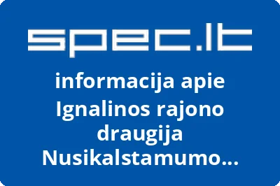 Ignalinos rajono draugija Nusikalstamumo prevencija
