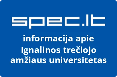 Ignalinos trečiojo amžiaus universitetas
