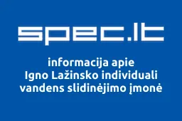 Igno Lažinsko individuali vandens slidinėjimo įmonė iliustracija