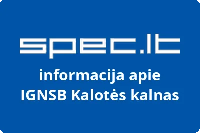 IGNSB Kalotės kalnas