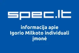 Igorio Milkoto individuali įmonė iliustracija