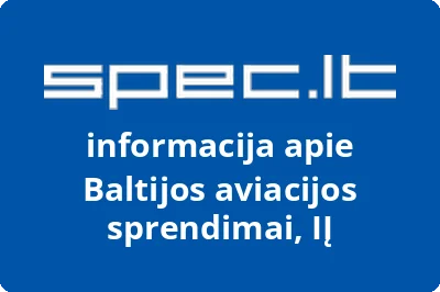 Baltijos aviacijos sprendimai, IĮ