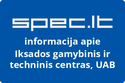 Iksados gamybinis ir techninis centras, UAB